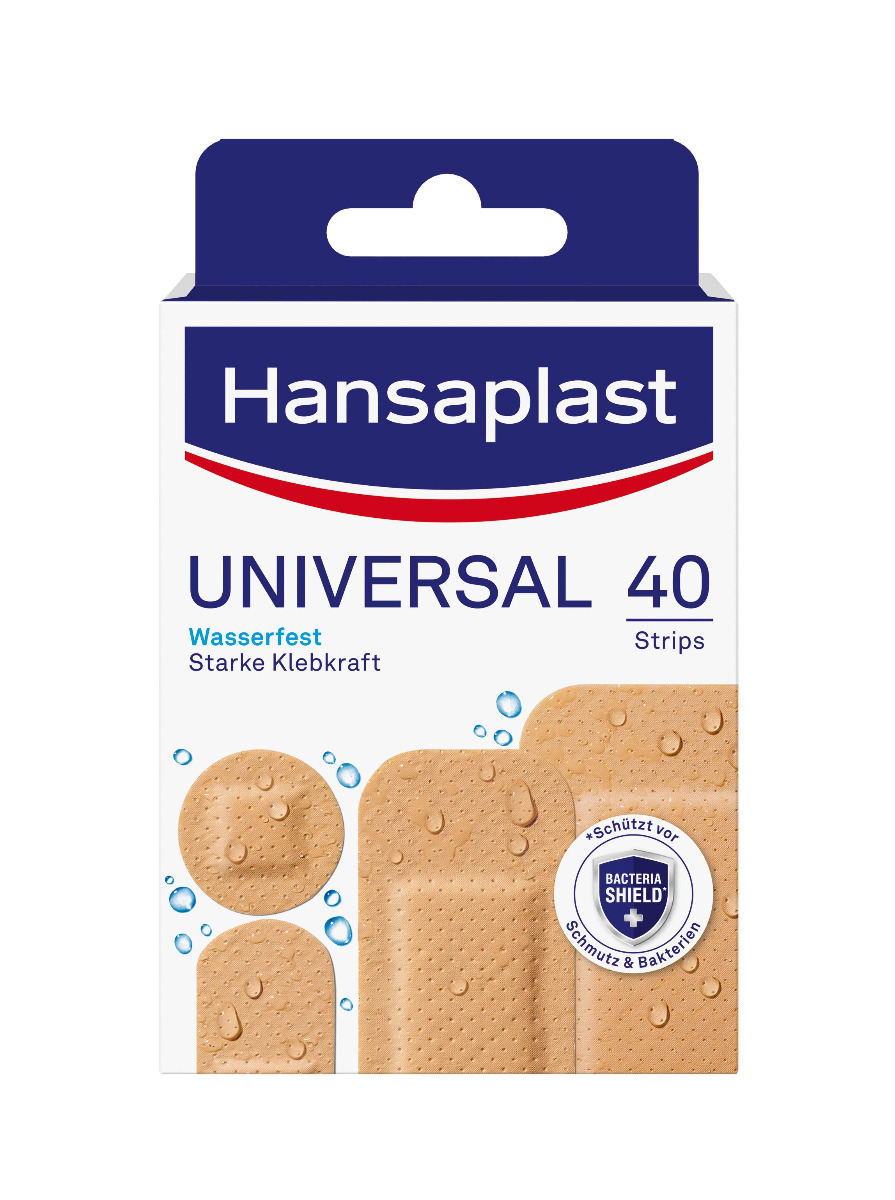 Hansaplast Universal Náplast voděodolná 40 ks