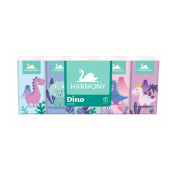 Harmony Dino papírové kapesníky 10x10 ks