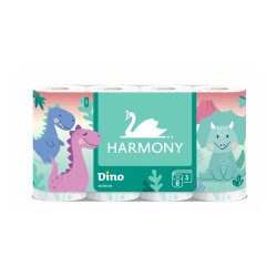 Harmony Dino toaletní papír 8 rolí