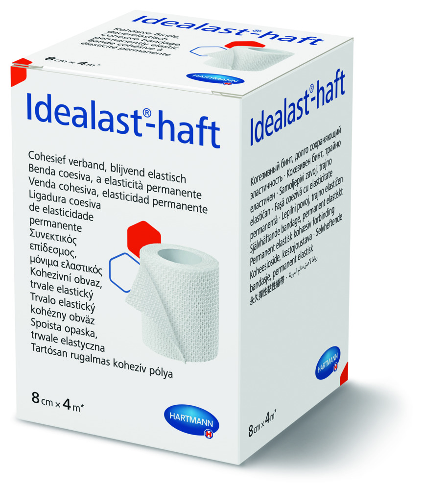 Hartman Idealast-haft 8 cm x 4 m obinadlo elastické bílé