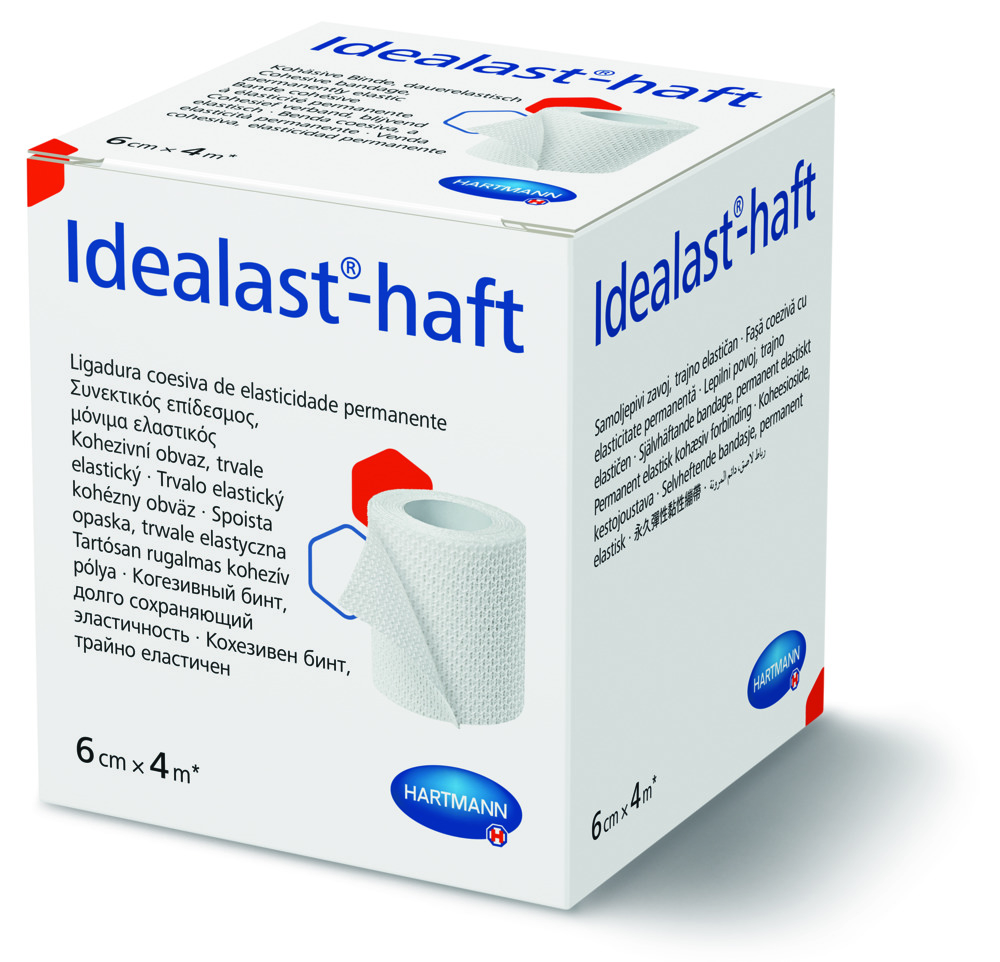 Hartmann Idealast-haft 6 cm x 4 m obinadlo elastické bílé