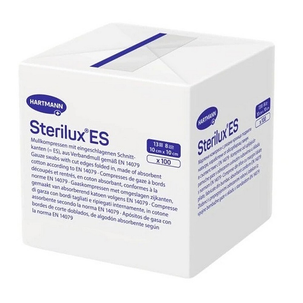 HARTMANN Sterilux ES gáza nesterilní 10x10cm 100 kusů