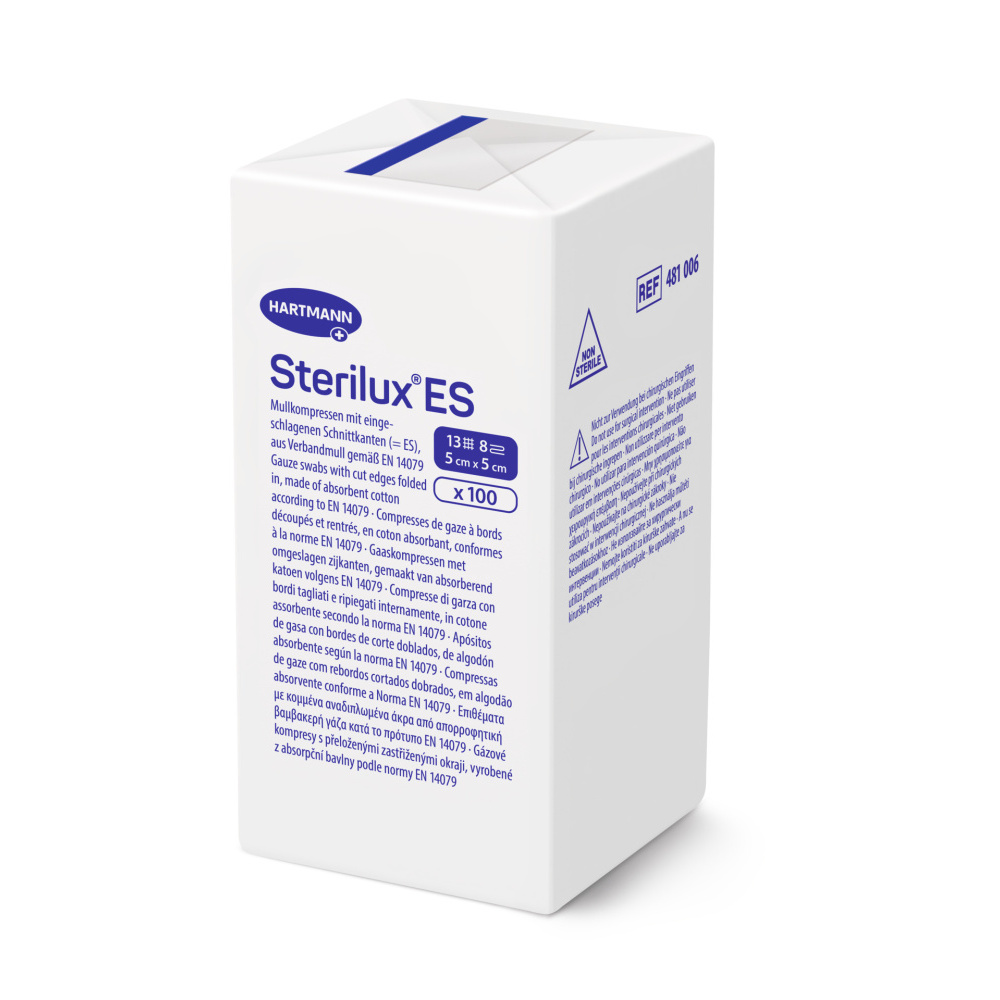 Hartmann Sterilux ES nesterilní 5 x 5 cm 100 ks