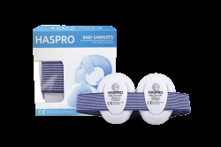 HASPRO BABY Sluchátka na uši modré