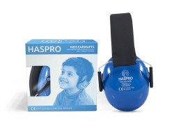 HASPRO Hearing Protection KIDS sluchátka na uši, modrá