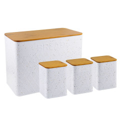 Haus Roland Chlebník + 3 dózy, bílý