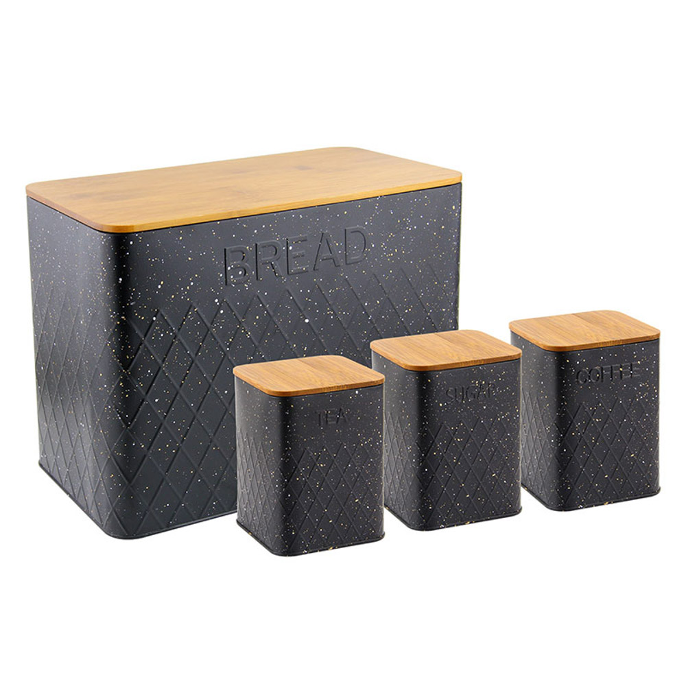 Haus Roland Chlebník + 3 dózy, černý