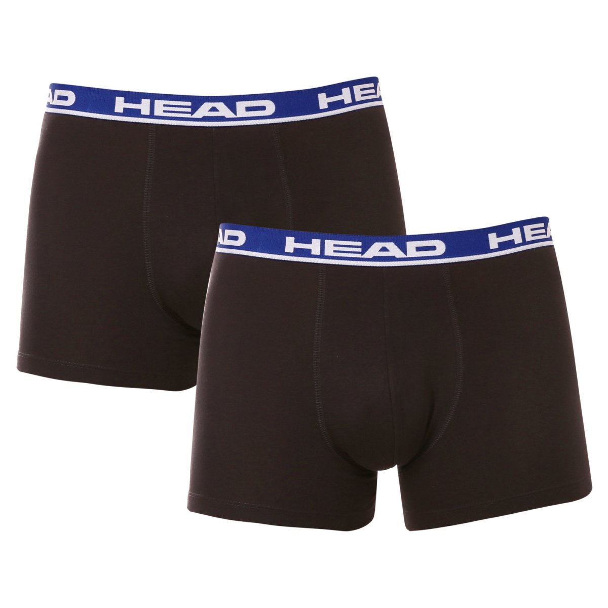 HEAD 2PACK pánské boxerky černé (701202741 008) M
