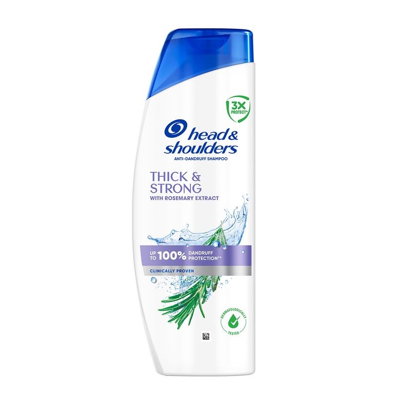 Head&Shoulders Thick&Strong Šampon proti lupům 400 ml