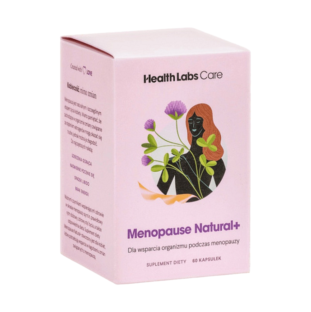 HEALTH LABS CARE Menopause Natural+Pro období menopauzy 60 kapslí