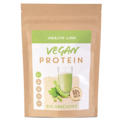 HEALTH LINK Hrachový protein 80 % vegan BIO 300 g