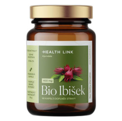 HEALTH LINK Ibišek 400 mg BIO 60 kapslí