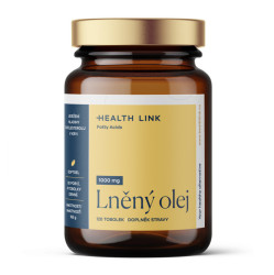 HEALTH LINK Lněný olej 1000 mg 120 tobolek