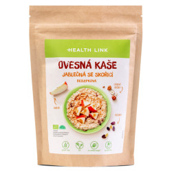 HEALTH LINK Ovesná kaše jablečná se skořicí BIO 300 g