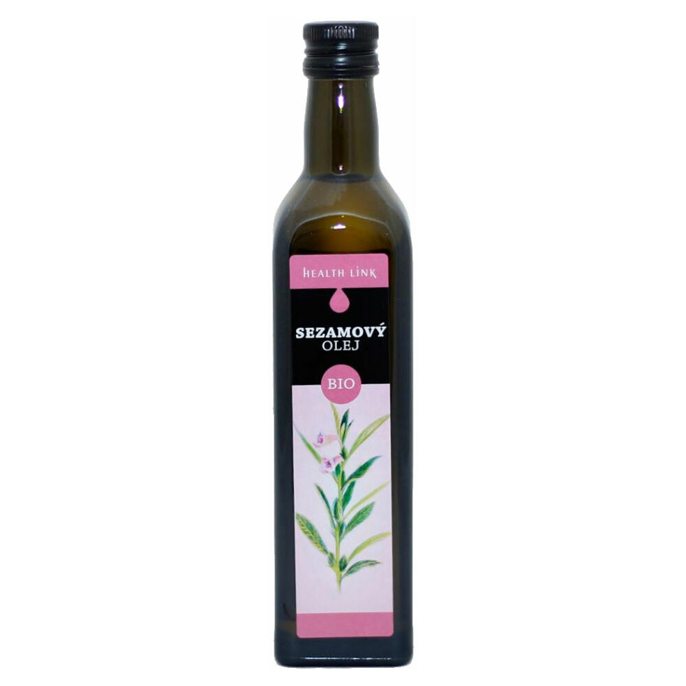 HEALTH LINK Sezamový olej BIO 500 ml
