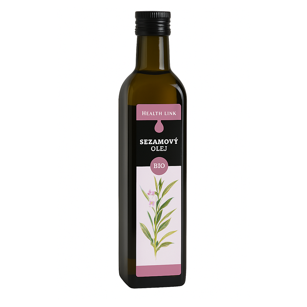 HEALTH LINK Sezamový olej panenský BIO 250 ml