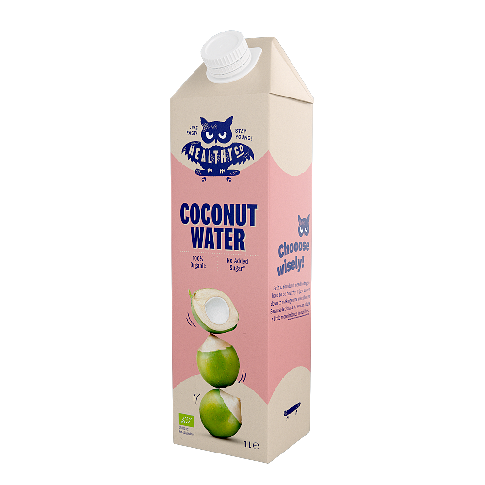 HEALTHYCO Coconut Water Kokosová voda BIO 1l
