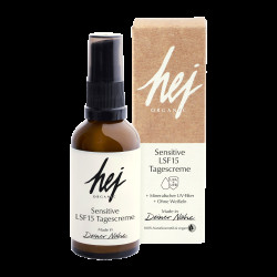 HEJ ORGANIC Krém pro citlivou pokožku SPF15, 30 ml