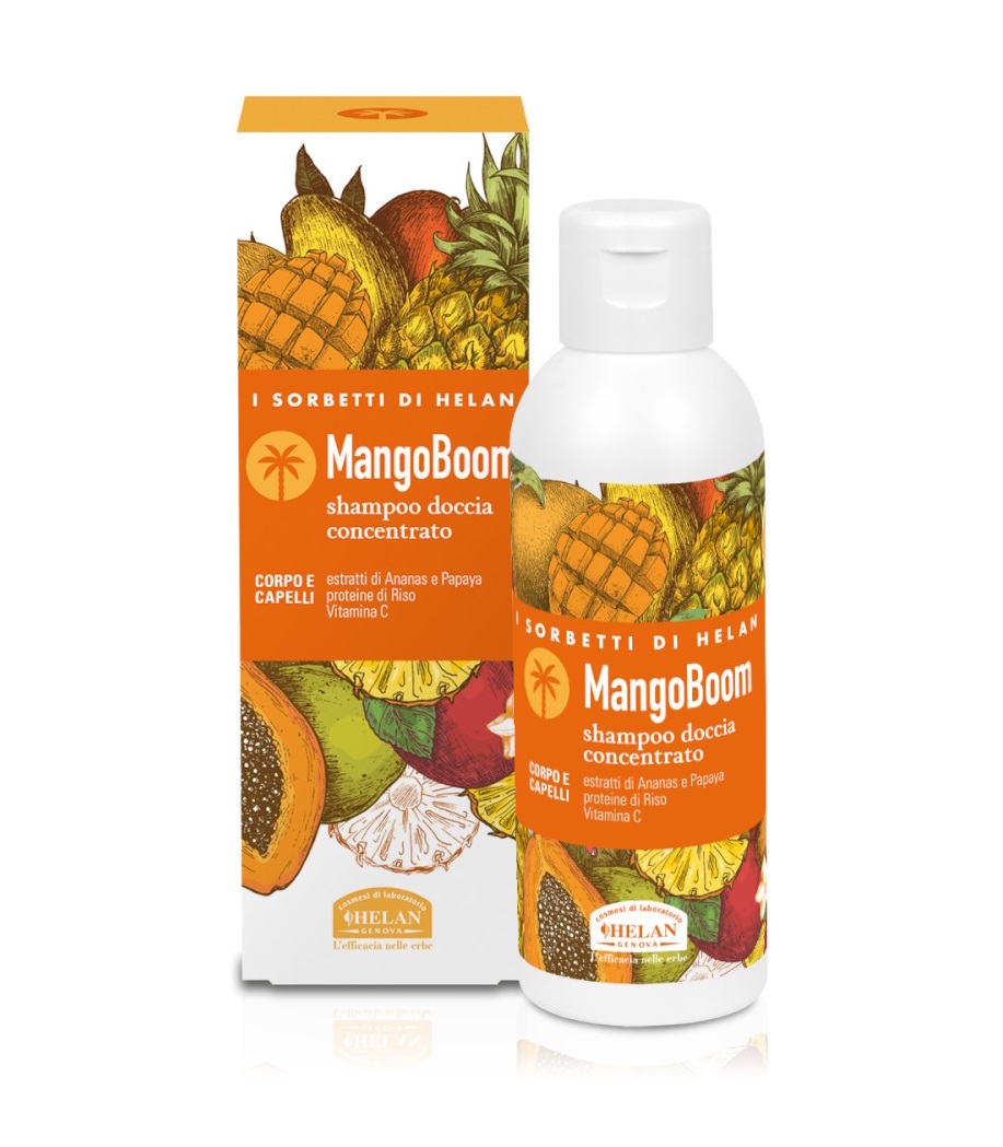 HELAN Sorbetti MangoBoom Sprchový gel a šampon 2v1 150 ml