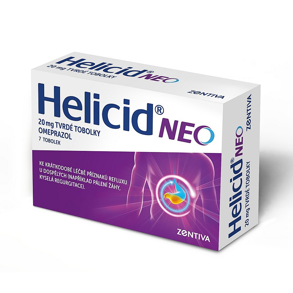 HELICID Neo 20 mg 7 tobolek