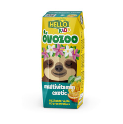 HELLO Ovozoo multivitamin 250 ml x 18 kusů