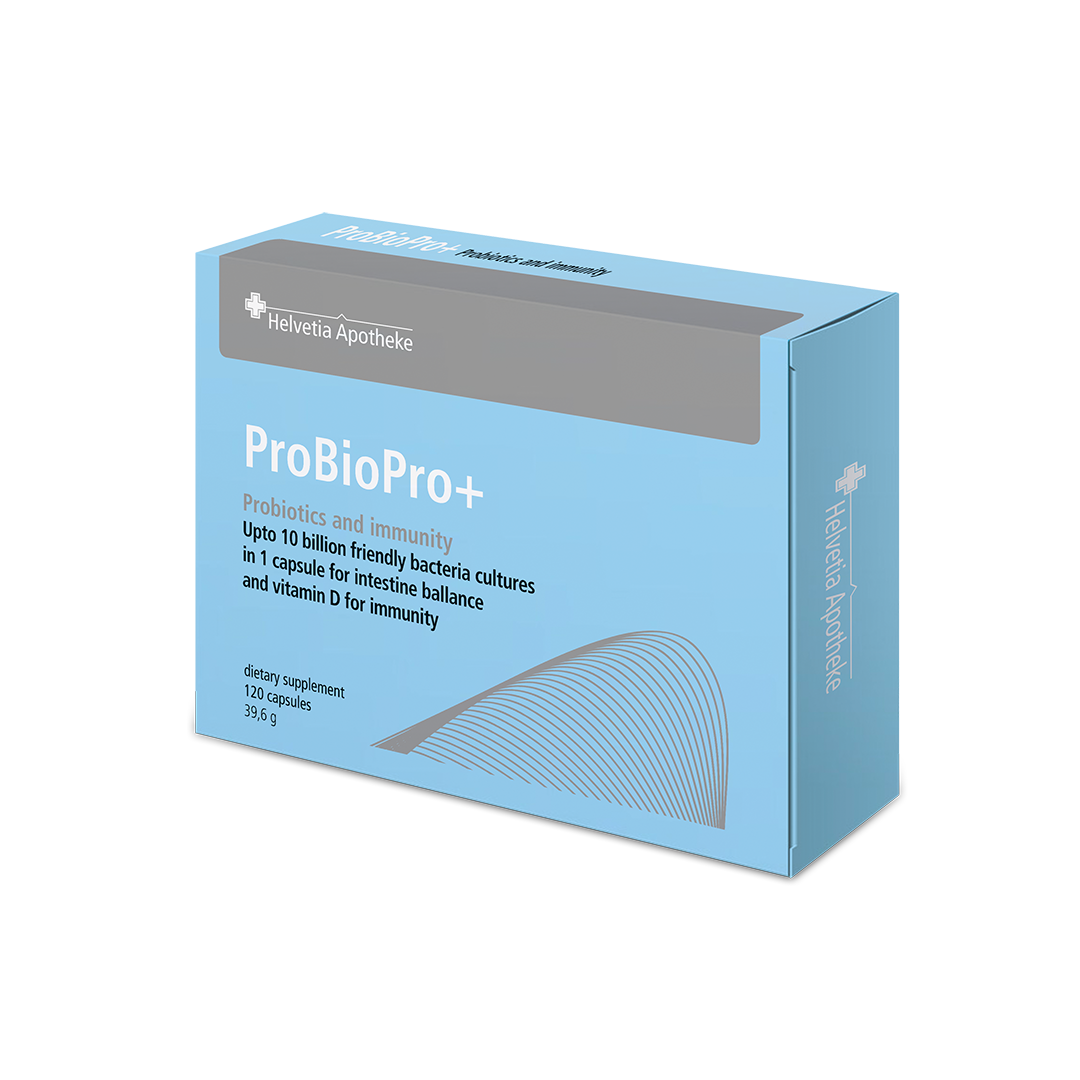 Helvetia Apotheke ProBioPro+ 120 kapslí