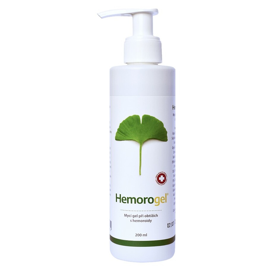 HEMOROGEL Mycí gel 200 ml