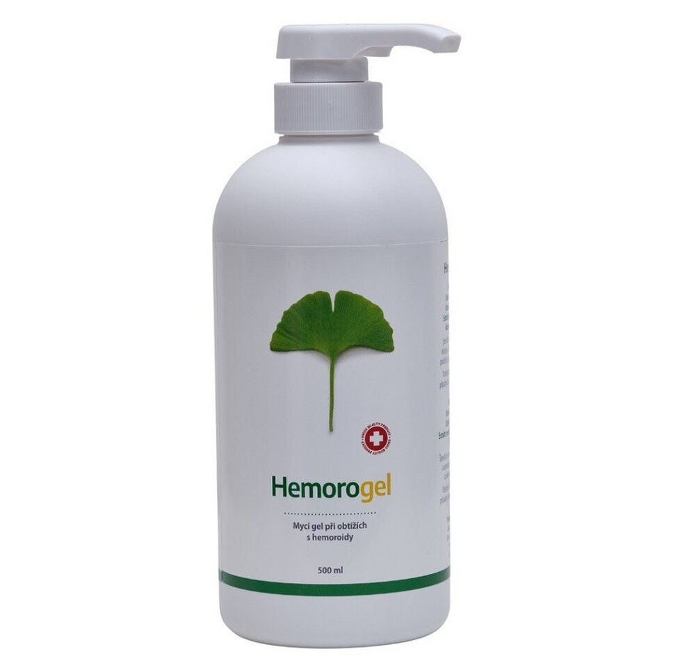 HEMOROGEL Mycí gel 500 ml