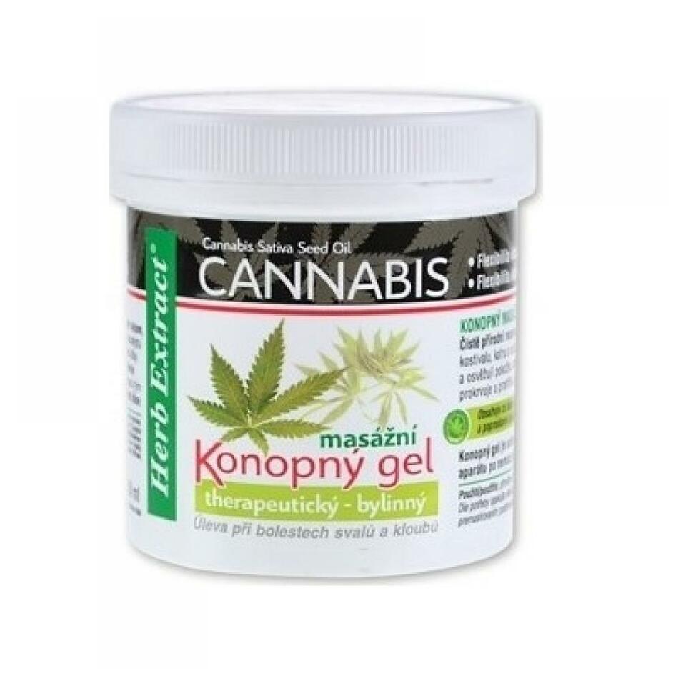 HERB EXTRACT Cannabis Konopný gel 250 ml