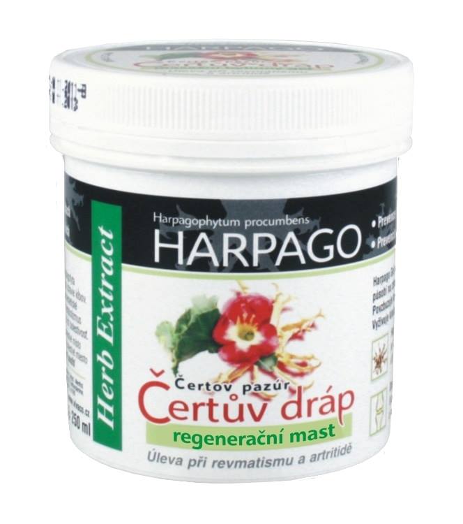 HERB EXTRACT Harpago Čertův dráp - regenerační mast 125 ml