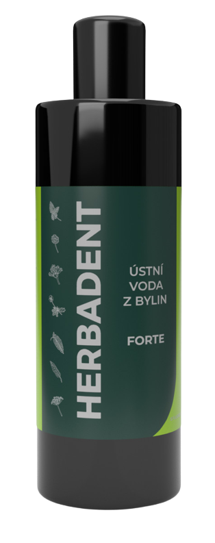 HERBADENT Forte Bylinná ústní voda 400 ml