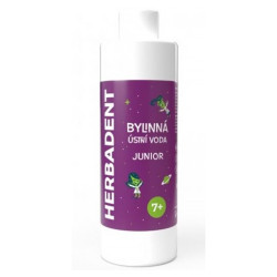 HERBADENT Junior Spearmint  Bylinná ústní voda 240 ml