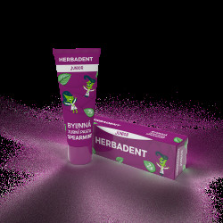 HERBADENT Junior Spearmint bylinná zubní pasta 75 g