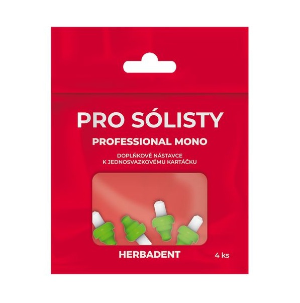 Herbadent Mono Náhradní hlavice 4 ks