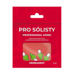 Herbadent Mono Náhradní hlavice 4 ks