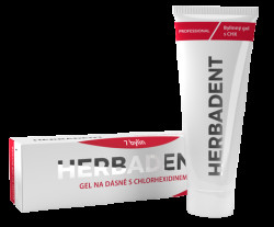 HERBADENT Professional Gel na dásně s chlorhexidinem 25 g