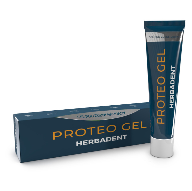 HERBADENT Proteo Gel pod zubní náhrady 40 g