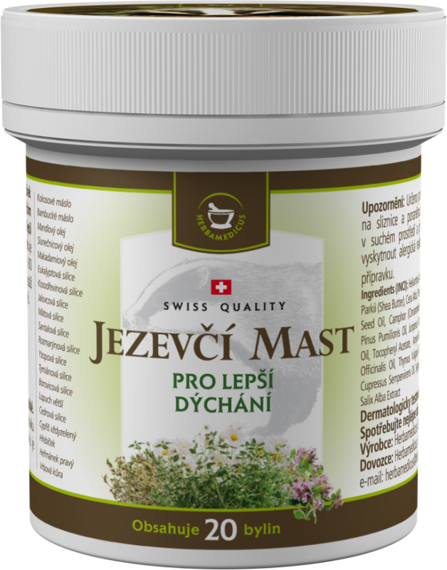 HERBAMEDICUS Jezevčí mast 125 ml