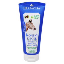 HERBAVERA Koňský balzám Eisgel s mátou a mentholem 200 ml
