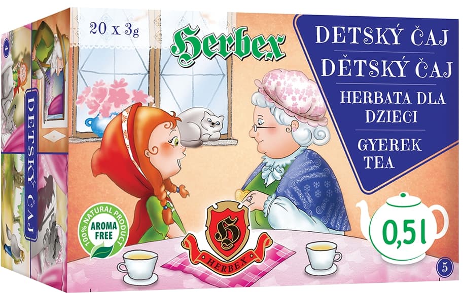 HERBEX Dětský čaj pohádkový sáčky 20 x 3 g