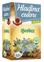 HERBEX Hladina cukru sáčky 20 x 3 g