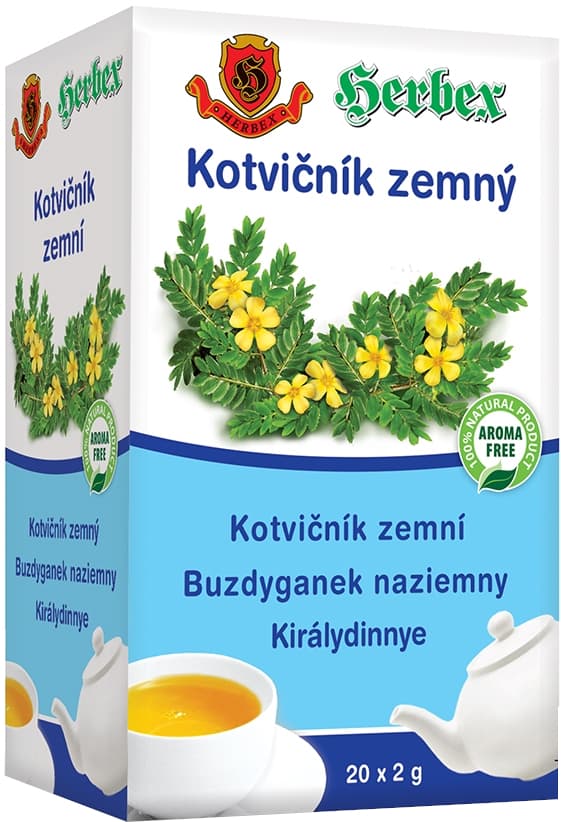 HERBEX Kotvičník zemní sáčky 20 x 2 g