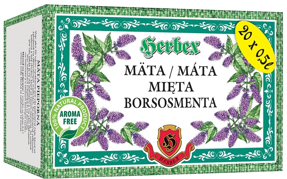 HERBEX Máta peprná 20 x 3 g