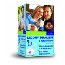 HERBEX Modrý pramen s kotvičníkem čaj 20 sáčků