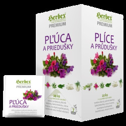 HERBEX Plíce a průdušky nálevové sáčky 20 x 1.5 g
