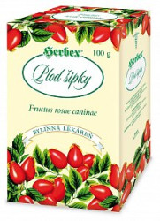 HERBEX Plod šípky - sypaný čaj, 100 g