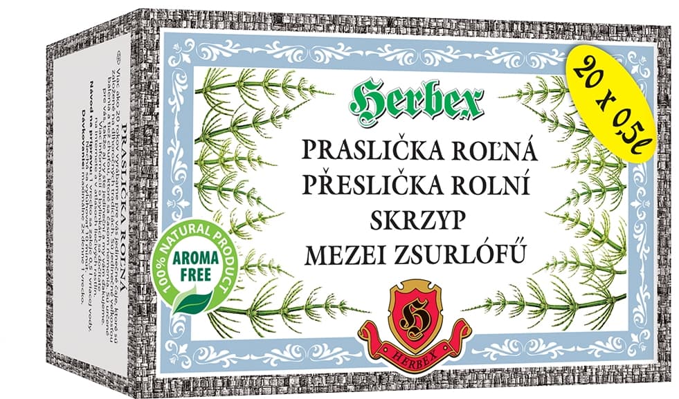 HERBEX Přeslička rolní sáčky 20 x 3 g