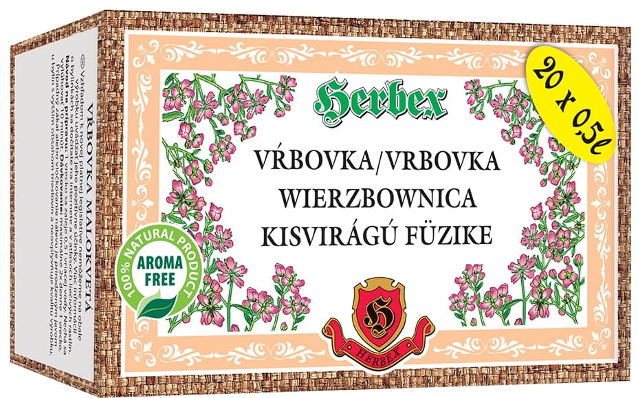 HERBEX Vrbovka malokvětá sáčky 20 x 3 g