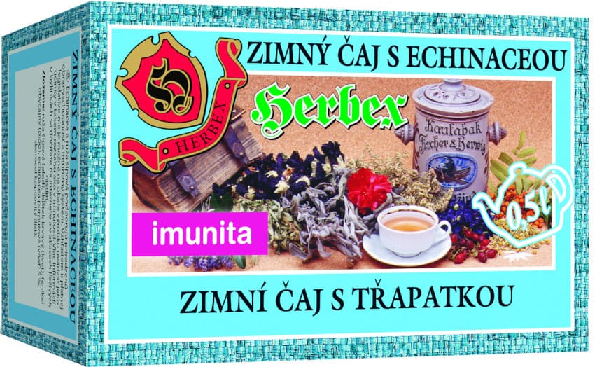 HERBEX Zimní čaj s třapatkou sáčky 20 x 3 g