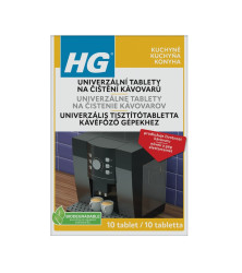 HG Univerzální tablety na čištění kávovarů 10 ks